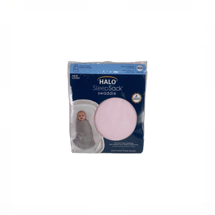 Shop Halo SleepSack Swaddle, Newborn, Soft Pink at GoodBuy Gear