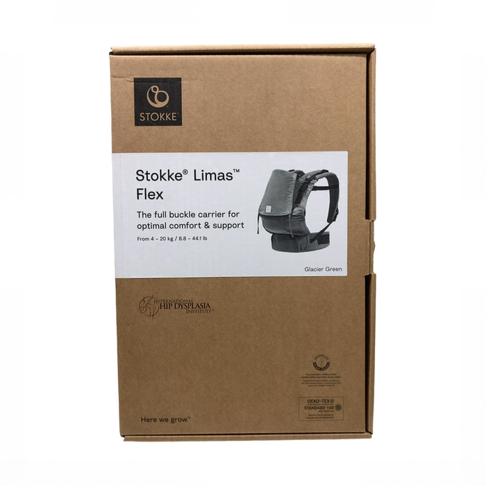 Shop Stokke Limas Flex Carrier, Glacier Green at GoodBuy Gear