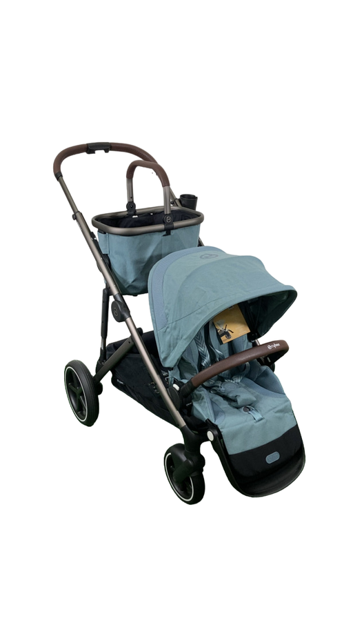 Shop Cybex Gazelle S Modular Stroller, 2023, Sky Blue, Taupe Frame at GoodBuy Gear
