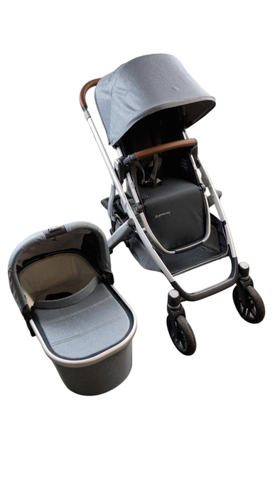 Shop UPPAbaby VISTA V2 Stroller, 2021, Gregory (Blue Melange) at GoodBuy Gear