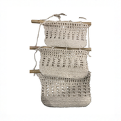 Shop Crane Baby Charlie Farmhouse Toy Hanging Wall Storage Organizer, 3 Tier at GoodBuy Gear
