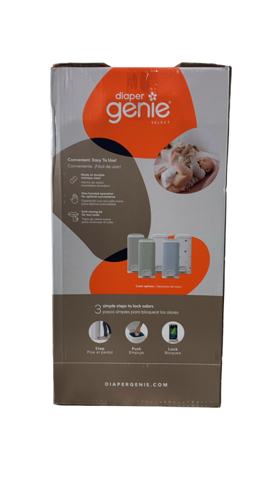 Shop Diaper Genie Select Diaper Pail Gift Set, Lily White at GoodBuy Gear