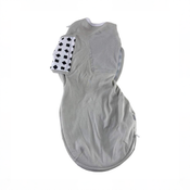 Shop Nanit Breathing Wear Swaddle, Pebble Grey, Small (0-3m) at GoodBuy Gear