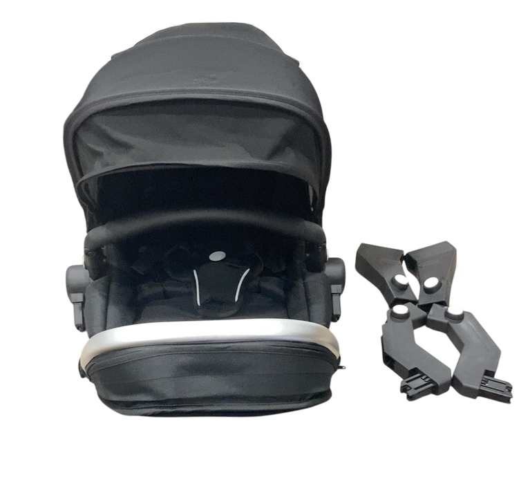 Shop Mockingbird 2nd Seat Kit 2.0, Black, Watercolor Drops, Silver With Black Leather at GoodBuy Gear