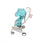 Shop Evolur Roamer Ultra Light Stroller, White Blue at GoodBuy Gear