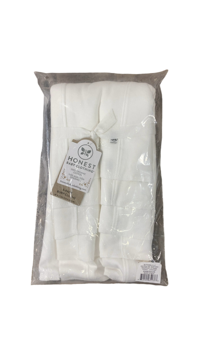 Shop Honest Baby 5 Pack Organic Cotton Knit Burp Cloths, White at GoodBuy Gear