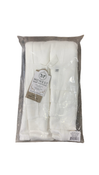 Shop Honest Baby 5 Pack Organic Cotton Knit Burp Cloths, White at GoodBuy Gear