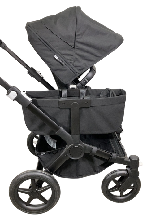 Shop Bugaboo Donkey 5 Mono Stroller, 2023, Black, Midnight Black, Midnight Black at GoodBuy Gear