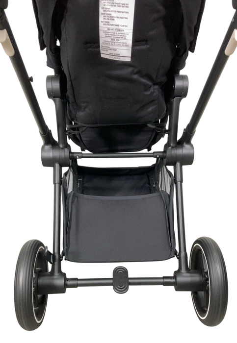 Shop Cybex Eos Lux Stroller, 2023, Moon Black at GoodBuy Gear