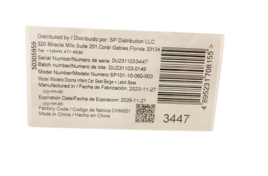 Shop Doona Infant Car Seat & Stroller Combo, 2023, Limited Edition Beige/Warm Stone at GoodBuy Gear