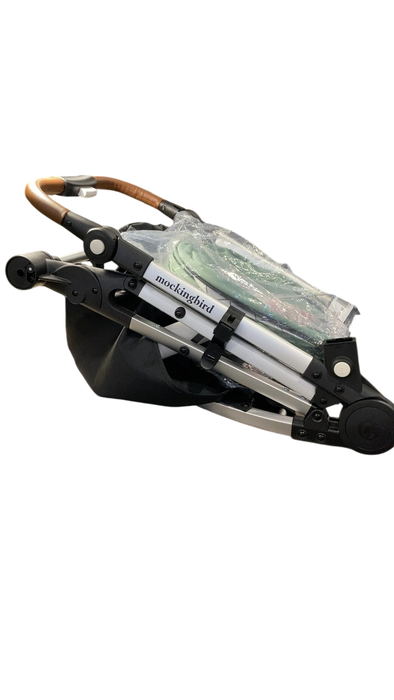 Shop Mockingbird Single 2.0 Stroller, 2025, Sage, Silver With Penny Leather, Windowpane at GoodBuy Gear