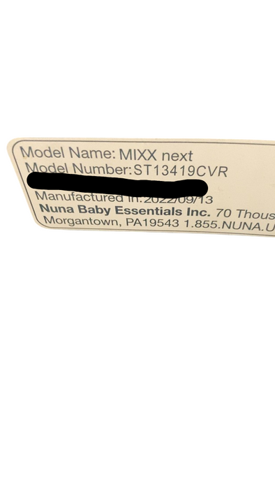 Shop Nuna MIXX Next Stroller, 2022, Caviar at GoodBuy Gear