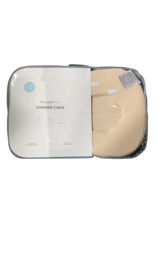 Shop Snuggle Me Organic Lounger Curve, Natural at GoodBuy Gear