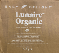 Shop Baby Delight Lunaire Full Size Mesh Crib and Playard, Organic Oat at GoodBuy Gear