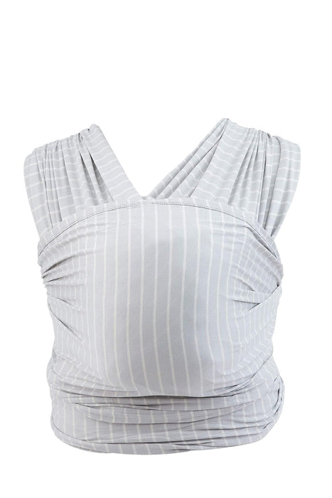 Ergobaby Aura Baby Wrap, Grey Stripe