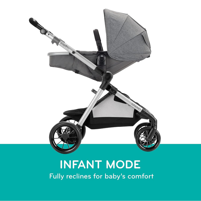 Shop Evenflo Pivot Xpand Modular Stroller, 2020, Percheron at GoodBuy Gear