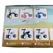 Shop Gamfeiny Colorful Lighting Balance Bike, Pink at GoodBuy Gear