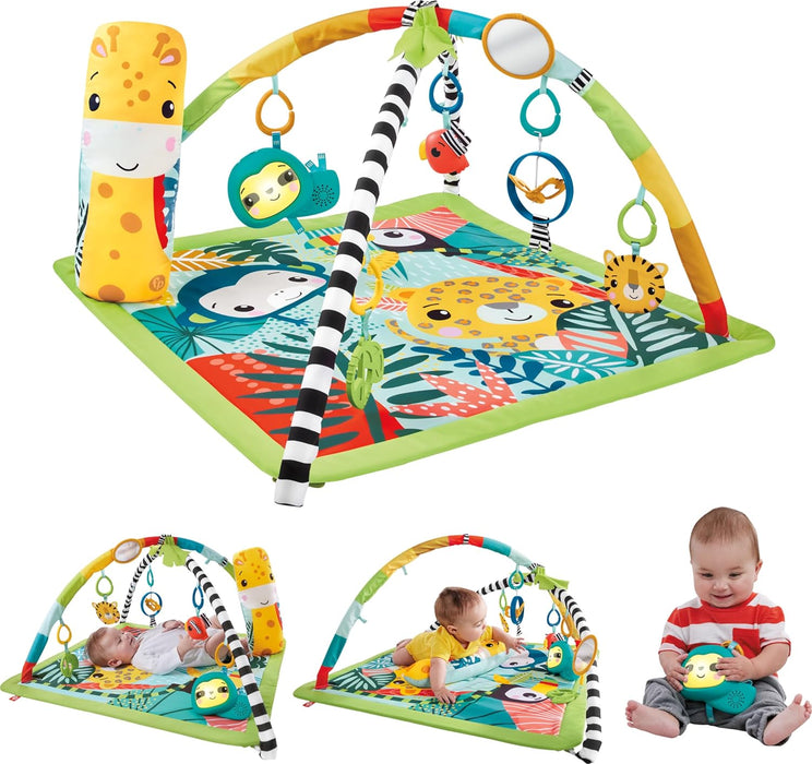 Fisher Price 3-in-1 Rainforest Sensory Gym