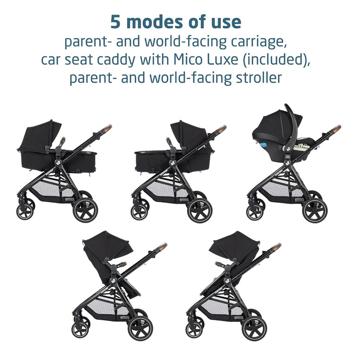 Shop Maxi-Cosi Zelia2 Luxe Stroller Only, 2025, New Hope Black at GoodBuy Gear