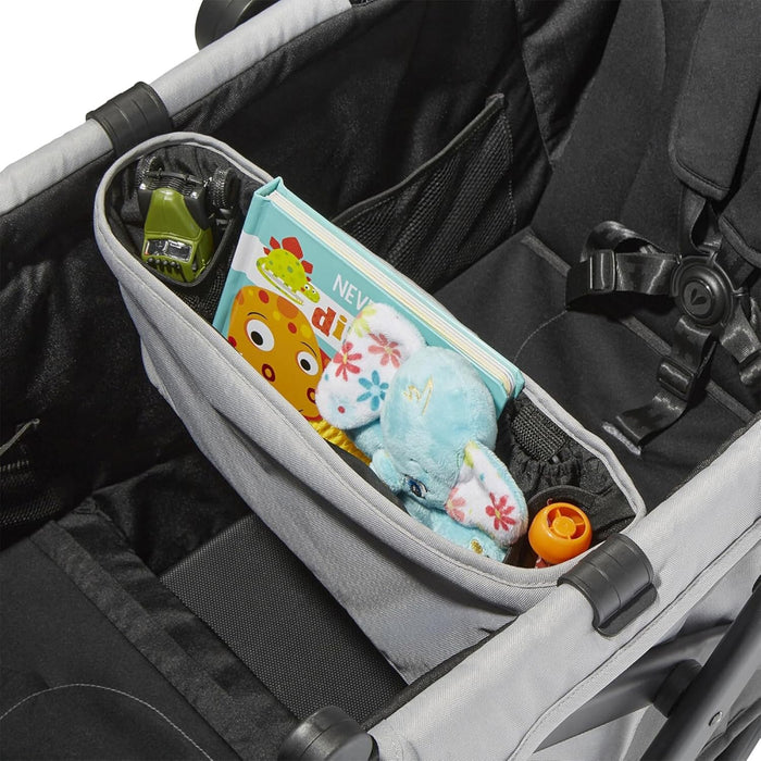 Larktale Caravan Coupe V2 (2 Seater) Stroller Wagon, 2024, Gray/Blue