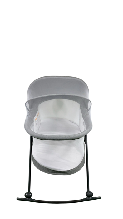 Shop Baby Delight Go With Me Slumber Deluxe Portable Rocking Bassinet, Charcoal Tweed at GoodBuy Gear