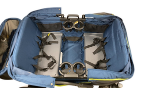 Shop Gladly Family Anthem4 Classic 4 Seater All Terrain Wagon Stroller, Neon Indigo at GoodBuy Gear