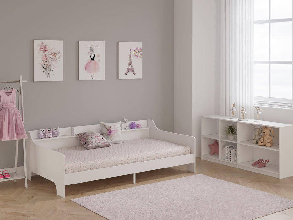 BK Furniture Hamilton Loft Bed with Storage