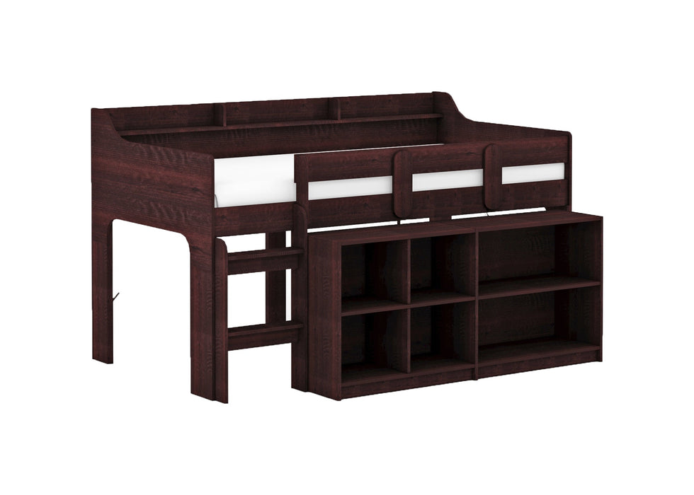 BK Furniture Hamilton Loft Bed with Storage