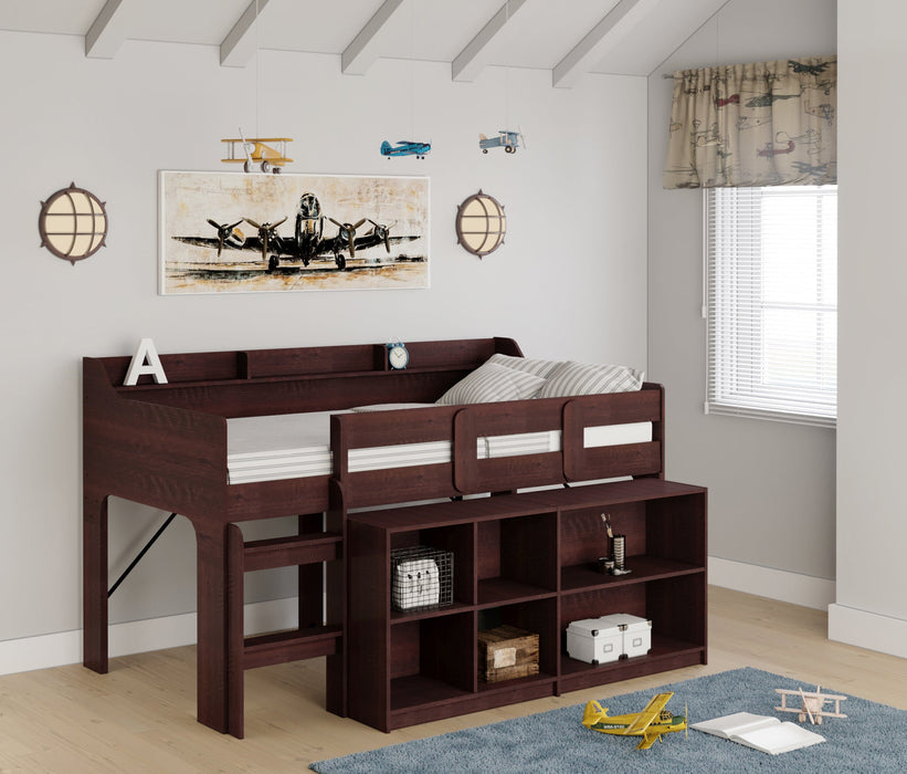 BK Furniture Hamilton Loft Bed with Storage