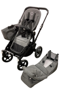 Shop Bugaboo Donkey 5 Mono Stroller, Black, Grey Melange, 2024, No Canopy at GoodBuy Gear