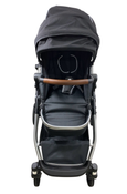 Shop Mockingbird Single to Double 2.0 Stroller, 2024, Black, Silver With Penny Leather, Windowpane at GoodBuy Gear