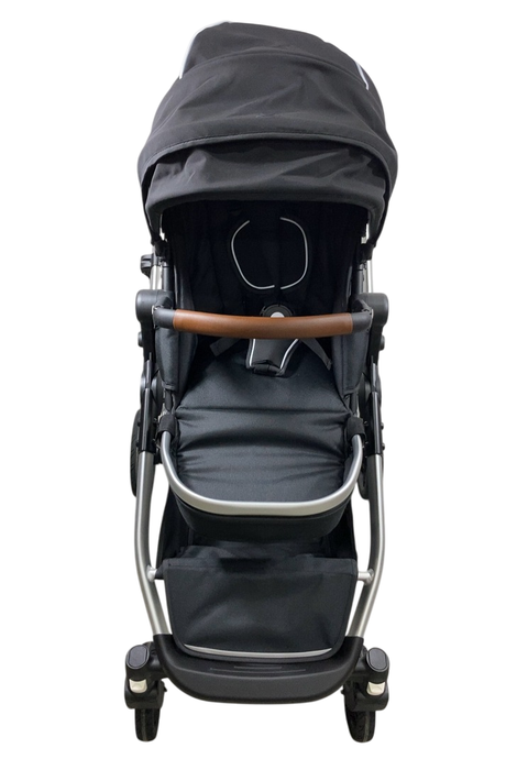 Shop Mockingbird Single to Double 2.0 Stroller, 2024, Black, Silver With Penny Leather, Windowpane at GoodBuy Gear