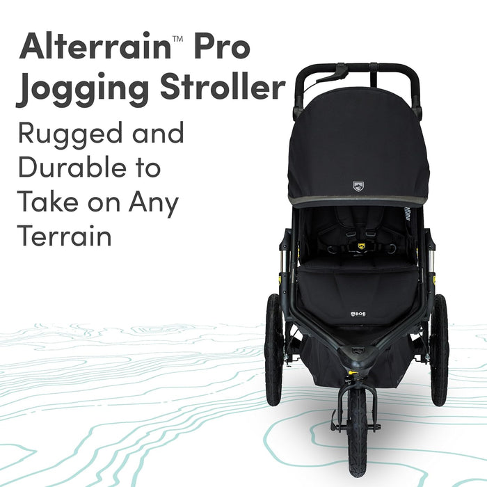 BOB Alterrain Pro Jogging Stroller, Black, 2025
