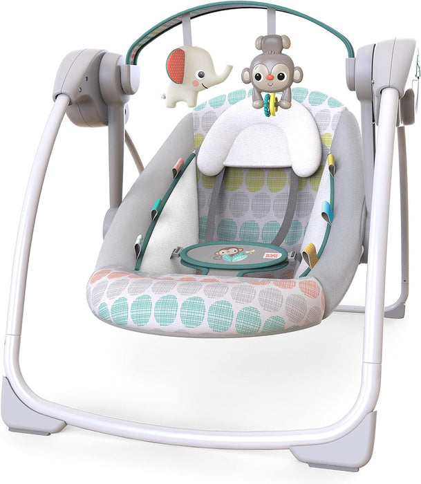 Bright Starts Portable Swing, Whimsical Wild