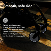 Shop Stokke YOYO3 Complete Stroller, Black, Black, 2024 at GoodBuy Gear