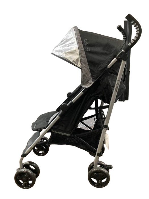 secondhand Summer Infant 3Dlite Convenience Stroller, 2022, Black