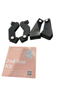 Shop Mockingbird 2nd Seat Kit 2.0, Black, Windowpane, Silver With Penny Leather at GoodBuy Gear