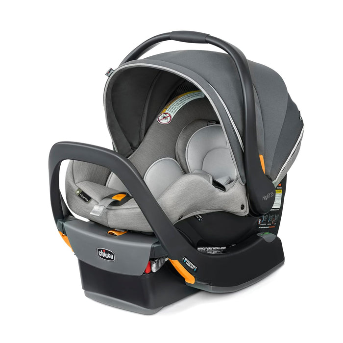 Chicco KeyFit 35 Zip ClearTex Infant Car Seat, Ash, 2024