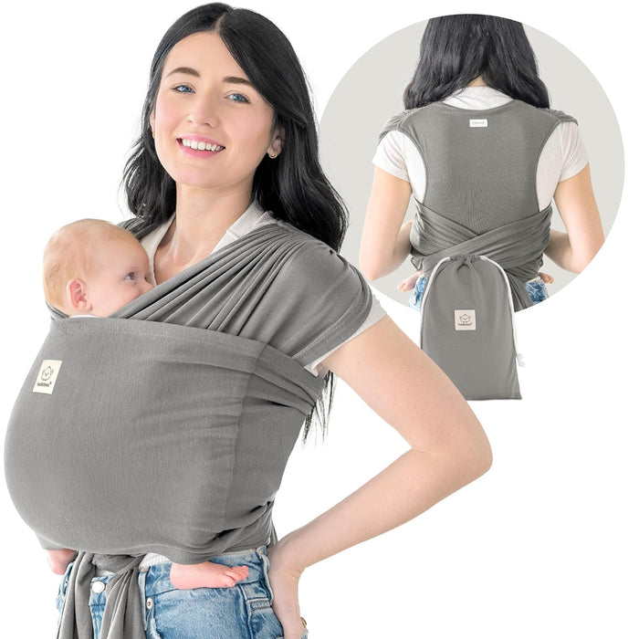 KeaBabies D-Lite Wrap Carrier, Graphite