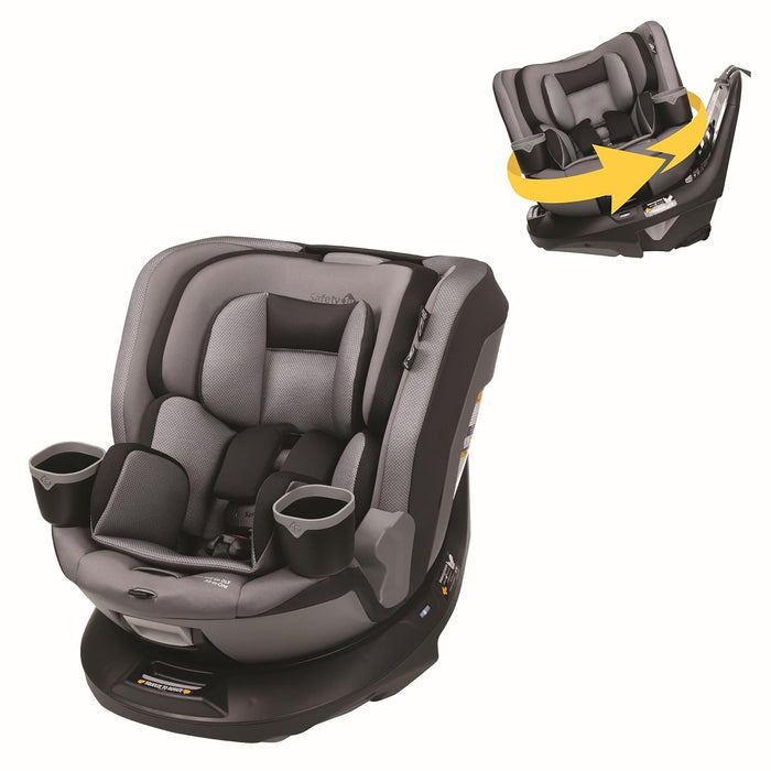 Safety 1st Turn and Go 360 DLX Rotating All-in-One Convertible Car Seat, High Street, 2025