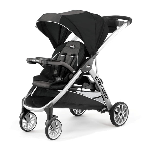 Shop Chicco BravoFor2 Double Stroller, Iron, 2024 at GoodBuy Gear