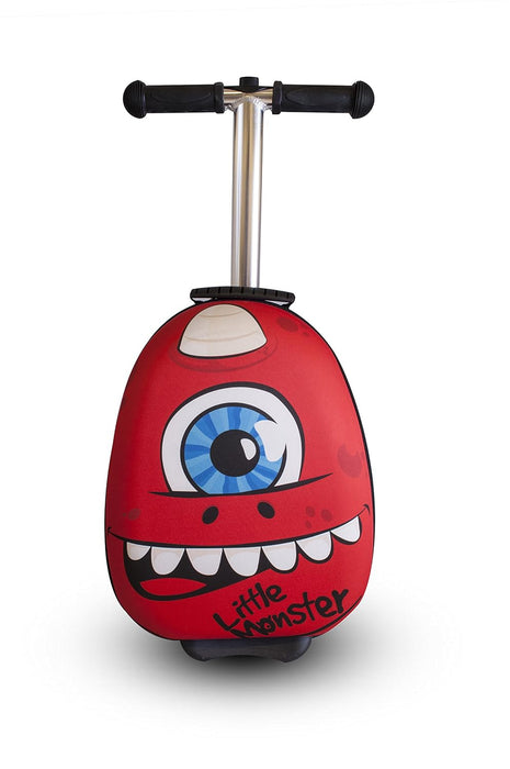 Shop Zinc Flyte Mini 15inch Scooter Luggage, Sid The Cyclop RED at GoodBuy Gear