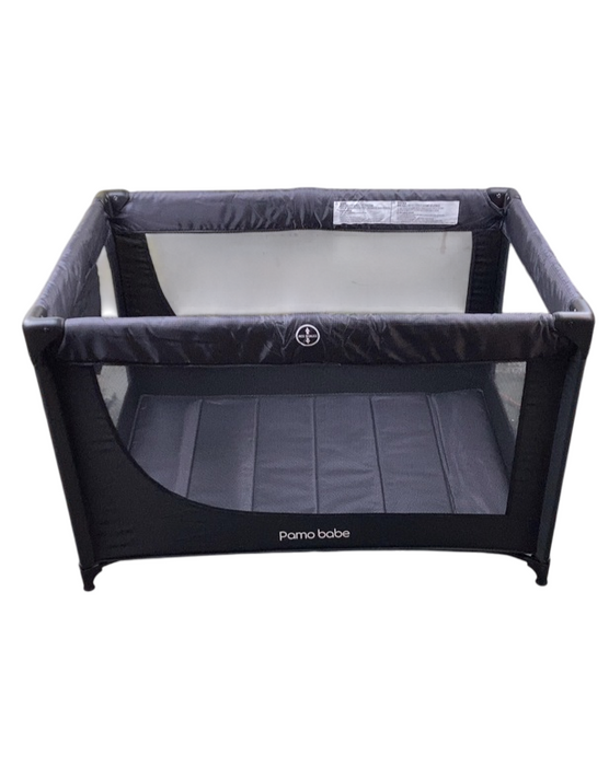 Shop Pamo Babe Playard, Black at GoodBuy Gear