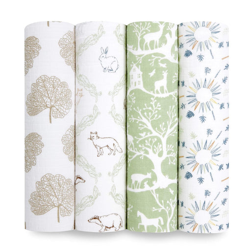Shop Aden + Anais Cotton Muslin Swaddles Pack of 4, Harmony at GoodBuy Gear