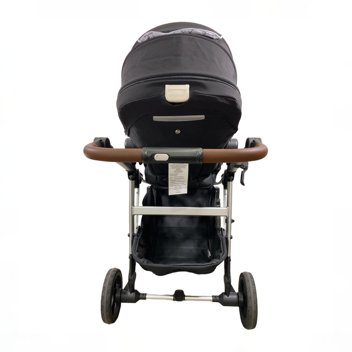Shop Mockingbird Single to Double 2.0 Stroller, 2025, Black, Silver With Penny Leather, Windowpane at GoodBuy Gear