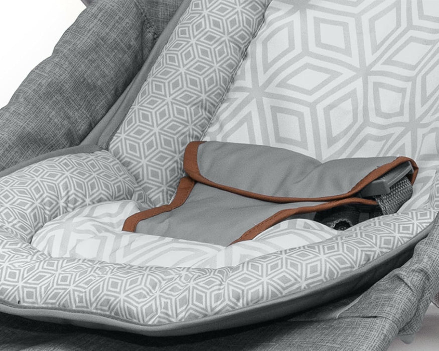Summer Infant 2-in-1 Baby Bouncer And Rocker Duo, Heather grey