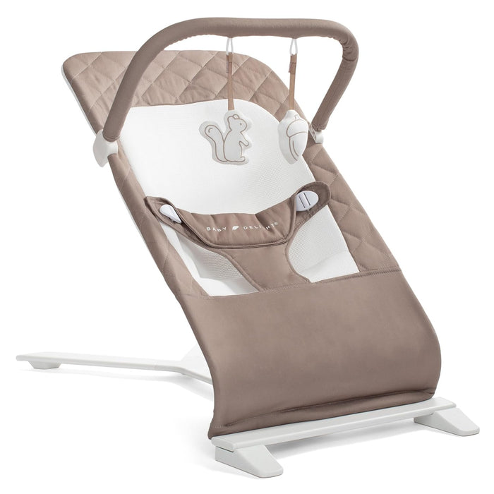 Baby Delight Alpine Deluxe Portable Bouncer, Organic Mocha