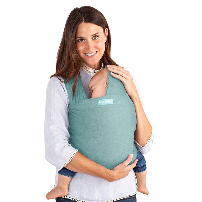 Moby Elements Baby Wrap Carrier, Hydro