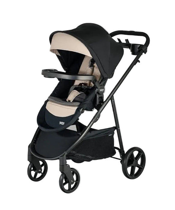 Britax Brook+ Stroller, 2023, Sand Onyx