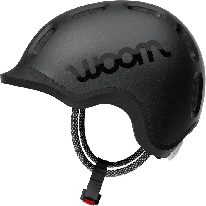 Woom Ready Kids Helmet, Charcoal Metallic, Medium, Without Light